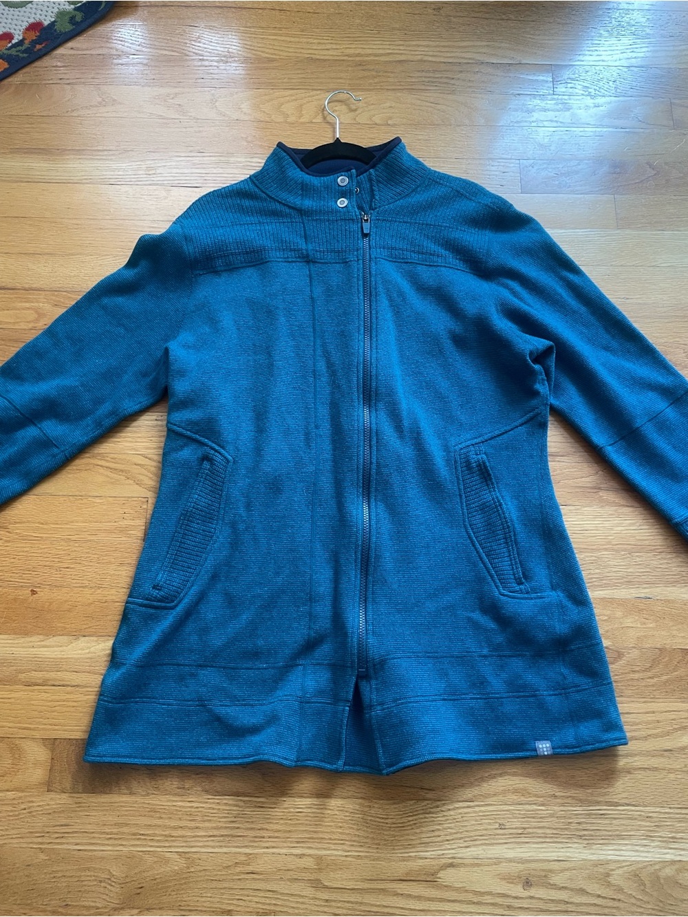 Title Nine Teal Wool Blend Shacket